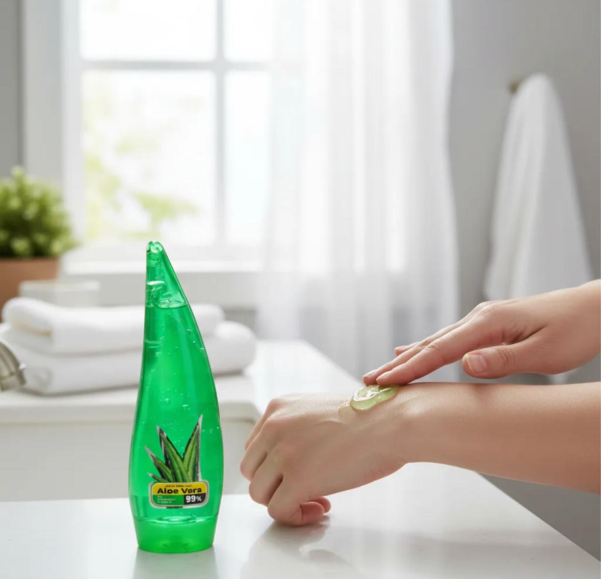 Gel de Aloe Vera 99%: hidratación y frescura para tu piel