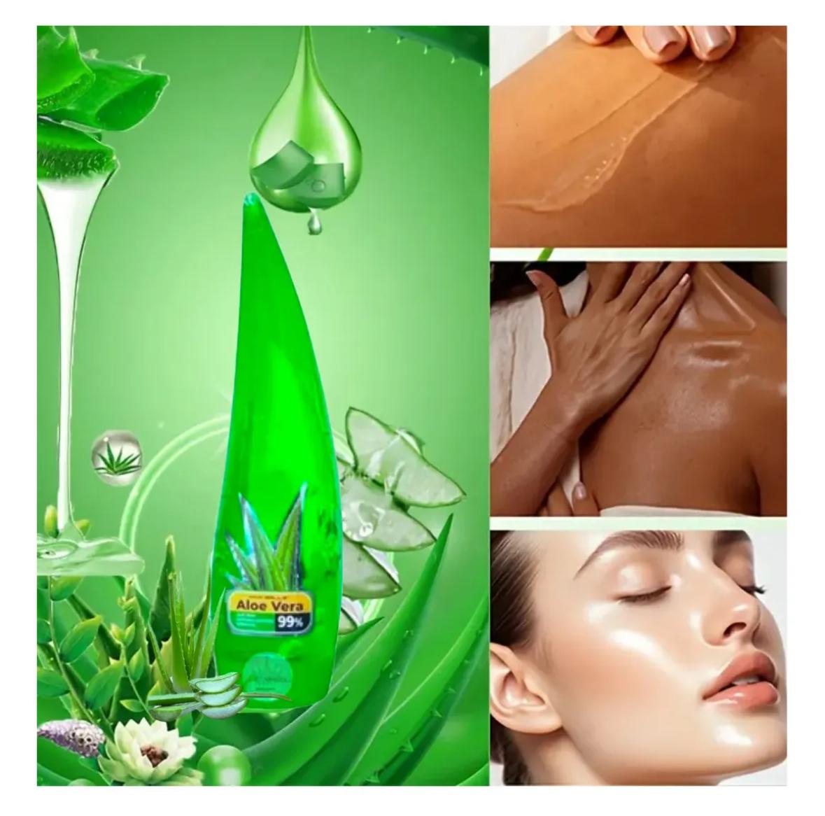 Gel de Aloe Vera 99%: hidratación y frescura para tu piel