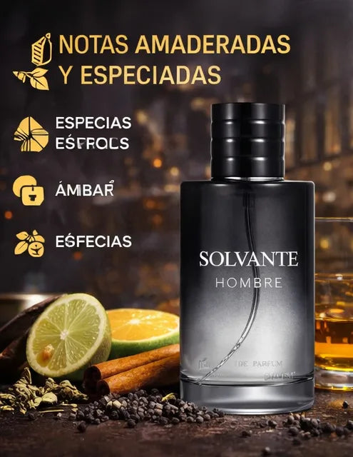 Pack de 2 Perfumes Hombre 100ml – Solvante y Billion | Elegancia y Estilo