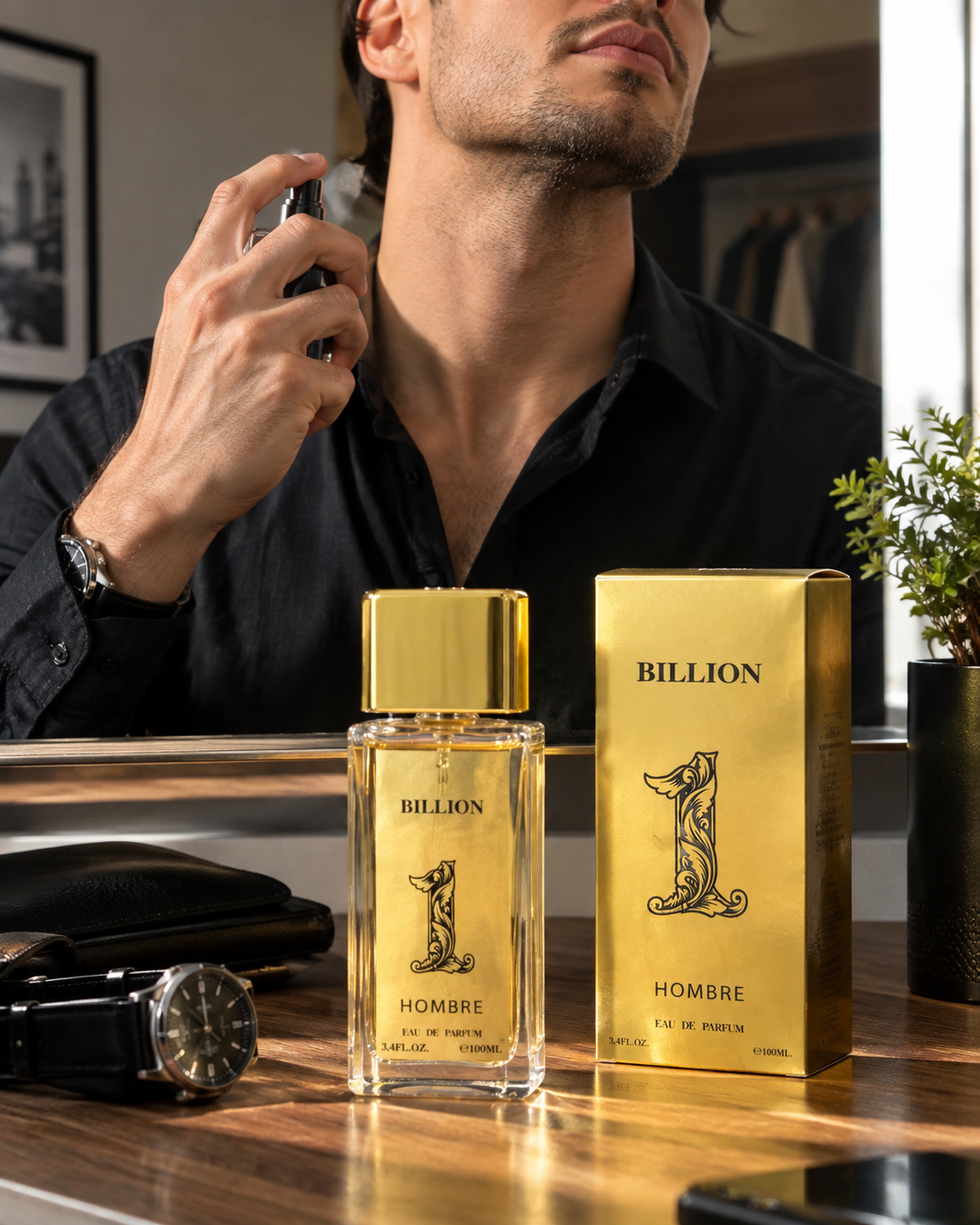 Pack de 2 Perfumes Hombre 100ml – Solvante y Billion | Elegancia y Estilo